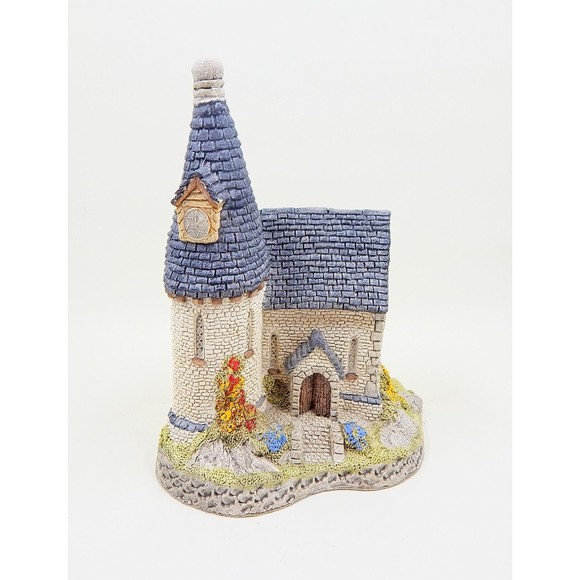 David Winter Cottages The Chapel 1984 Great Britain 4-1/2 Inches COA - Picture 2 of 11